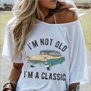 New • Funny Women’s White T-Shirt XL